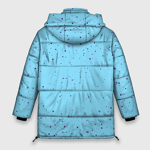 Женская зимняя куртка AMONG US - ЕДИНОРОГ / 3D-Черный – фото 2
