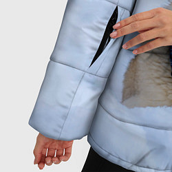 Куртка зимняя женская Хаски, цвет: 3D-черный — фото 2