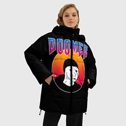 Куртка зимняя женская Doomer, цвет: 3D-красный — фото 2