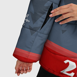 Куртка зимняя женская Бычара 2021, цвет: 3D-черный — фото 2