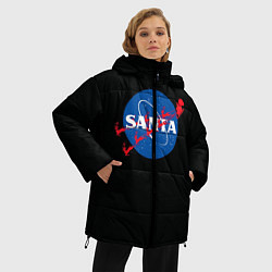 Куртка зимняя женская Santa Nasa, цвет: 3D-черный — фото 2