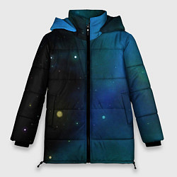 Женская зимняя куртка Туманный космос