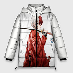 Куртка зимняя женская Шото Тодороки, цвет: 3D-черный