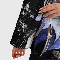 Куртка зимняя женская Enshin Impact, цвет: 3D-черный — фото 2