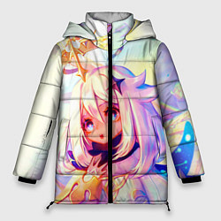 Куртка зимняя женская GENSHIN IMPACT, цвет: 3D-черный