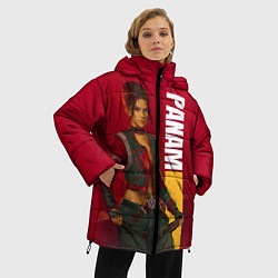 Куртка зимняя женская Panam, цвет: 3D-красный — фото 2
