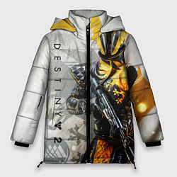 Куртка зимняя женская DESTINY, WARLOCK, цвет: 3D-черный