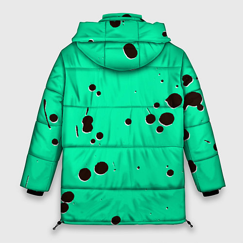 Женская зимняя куртка Undertale / 3D-Черный – фото 2