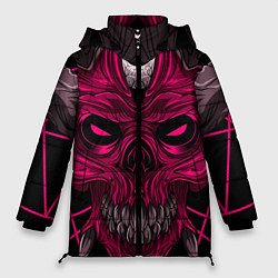 Куртка зимняя женская Дьявол, цвет: 3D-черный