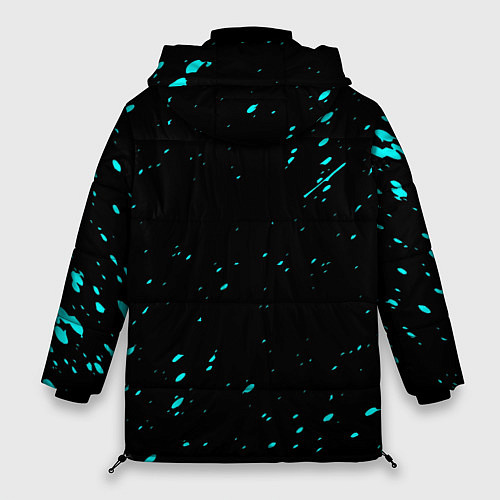 Женская зимняя куртка Черный клевер / 3D-Черный – фото 2