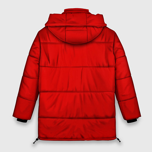 Женская зимняя куртка Человек Бензопила / 3D-Черный – фото 2