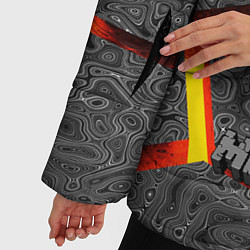 Куртка зимняя женская MINECRAFT МАНКРАФТ, цвет: 3D-черный — фото 2