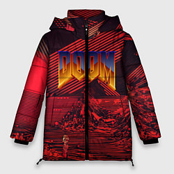 Куртка зимняя женская DOOM ДУМ S, цвет: 3D-красный