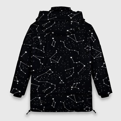 Женская зимняя куртка Созвездие / 3D-Черный – фото 2