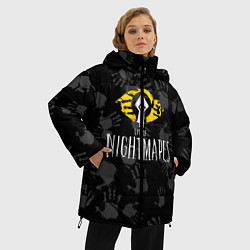Куртка зимняя женская Little Nightmares, цвет: 3D-черный — фото 2