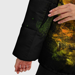 Куртка зимняя женская КС, цвет: 3D-черный — фото 2