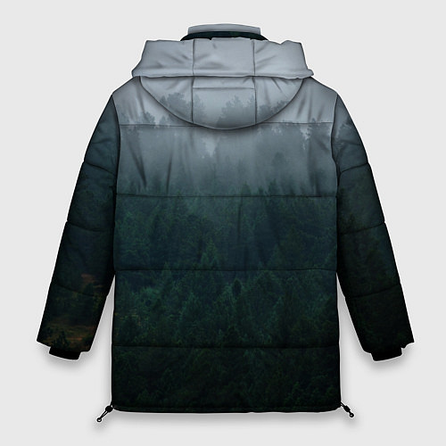 Женская зимняя куртка Valheim / 3D-Черный – фото 2