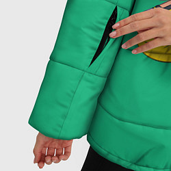 Куртка зимняя женская Бестия, цвет: 3D-черный — фото 2