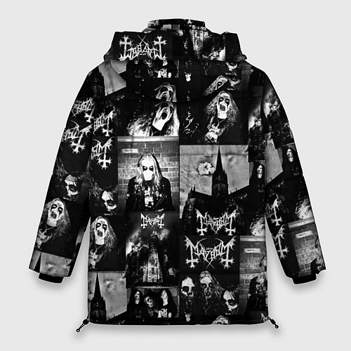 Женская зимняя куртка MAYHEM / 3D-Черный – фото 2