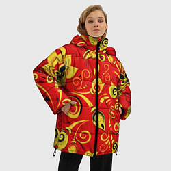 Куртка зимняя женская ХОХЛОМА, цвет: 3D-светло-серый — фото 2