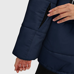 Куртка зимняя женская ГЛУБОКАЯ ТЁМНАЯ ФАНТАЗИЯ, цвет: 3D-черный — фото 2