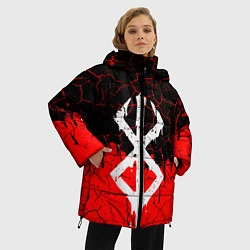 Куртка зимняя женская BERSERK, цвет: 3D-красный — фото 2