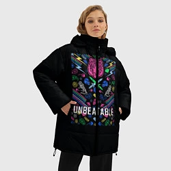 Куртка зимняя женская Unbeatable tiger, цвет: 3D-черный — фото 2