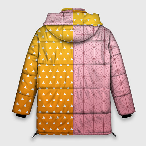 Женская зимняя куртка ЗЕНИЦУ И НЕЗУКА КЛИНОК / 3D-Красный – фото 2
