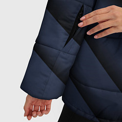 Куртка зимняя женская 3D luxury, цвет: 3D-черный — фото 2