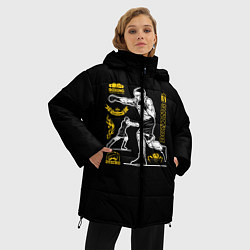 Куртка зимняя женская BOXING, цвет: 3D-черный — фото 2