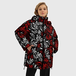 Куртка зимняя женская KoЯn KoЯn KoЯn, цвет: 3D-светло-серый — фото 2