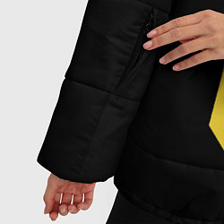 Куртка зимняя женская Костюм Неуязвимого, цвет: 3D-черный — фото 2