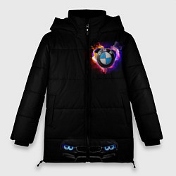 Куртка зимняя женская BMW Car, цвет: 3D-черный