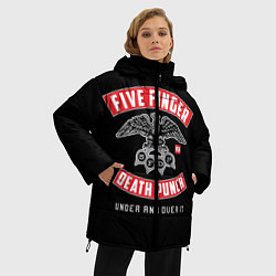 Куртка зимняя женская Five Finger Death Punch 5FDP, цвет: 3D-черный — фото 2