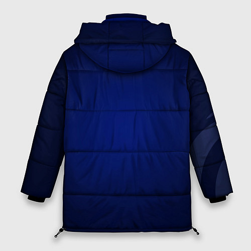 Женская зимняя куртка Сборная Франции / 3D-Черный – фото 2