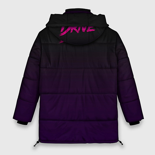 Женская зимняя куртка Drive - Retrowave / 3D-Светло-серый – фото 2