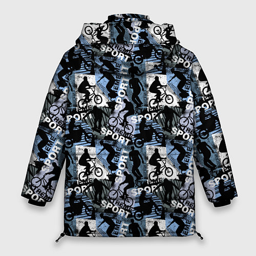 Женская зимняя куртка SPORT / 3D-Черный – фото 2