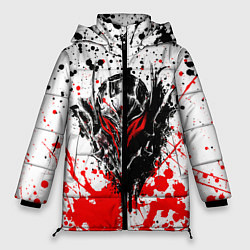 Куртка зимняя женская Броня Берсерка, цвет: 3D-красный