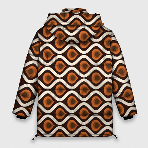 Женская зимняя куртка Pattern / 3D-Черный – фото 2