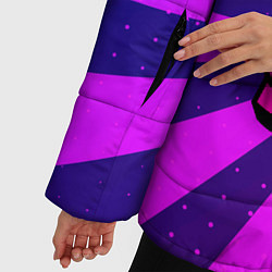 Куртка зимняя женская Базз Buzz Brawl Stars, цвет: 3D-черный — фото 2
