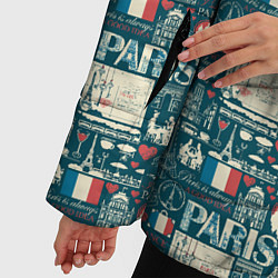 Куртка зимняя женская PARIS, цвет: 3D-черный — фото 2