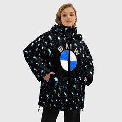 Куртка зимняя женская BMW Collection Storm, цвет: 3D-светло-серый — фото 2