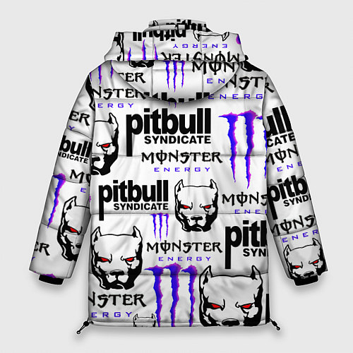 Женская зимняя куртка PITBULL SYNDICATE X MONSTER / 3D-Черный – фото 2