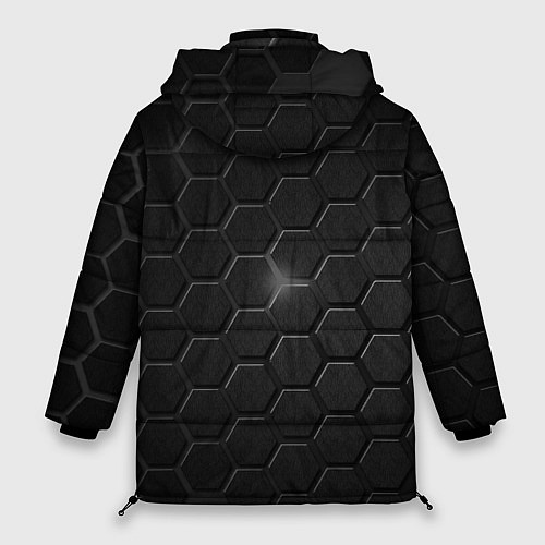 Женская зимняя куртка MERCEDES LOGO BRONZE / 3D-Черный – фото 2