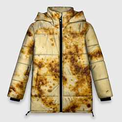 Куртка зимняя женская Жареный блин, цвет: 3D-светло-серый