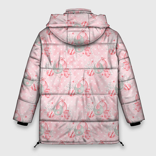 Женская зимняя куртка Малышок / 3D-Черный – фото 2