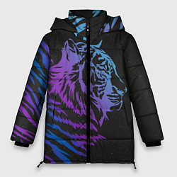 Куртка зимняя женская Tiger Neon, цвет: 3D-черный