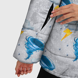 Куртка зимняя женская Вихрь - ураган, цвет: 3D-черный — фото 2