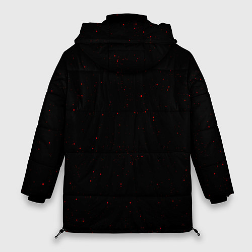 Женская зимняя куртка Игра в кальмара: Команда / 3D-Черный – фото 2