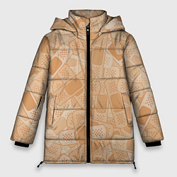 Куртка зимняя женская Просто пластыри, цвет: 3D-светло-серый